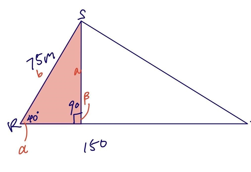 10. A local park is located on a triangular piece of land. What is the area of the-example-1