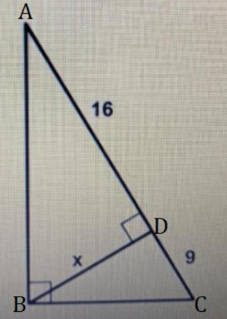 Instructions: Find the missing length indicated.-example-1