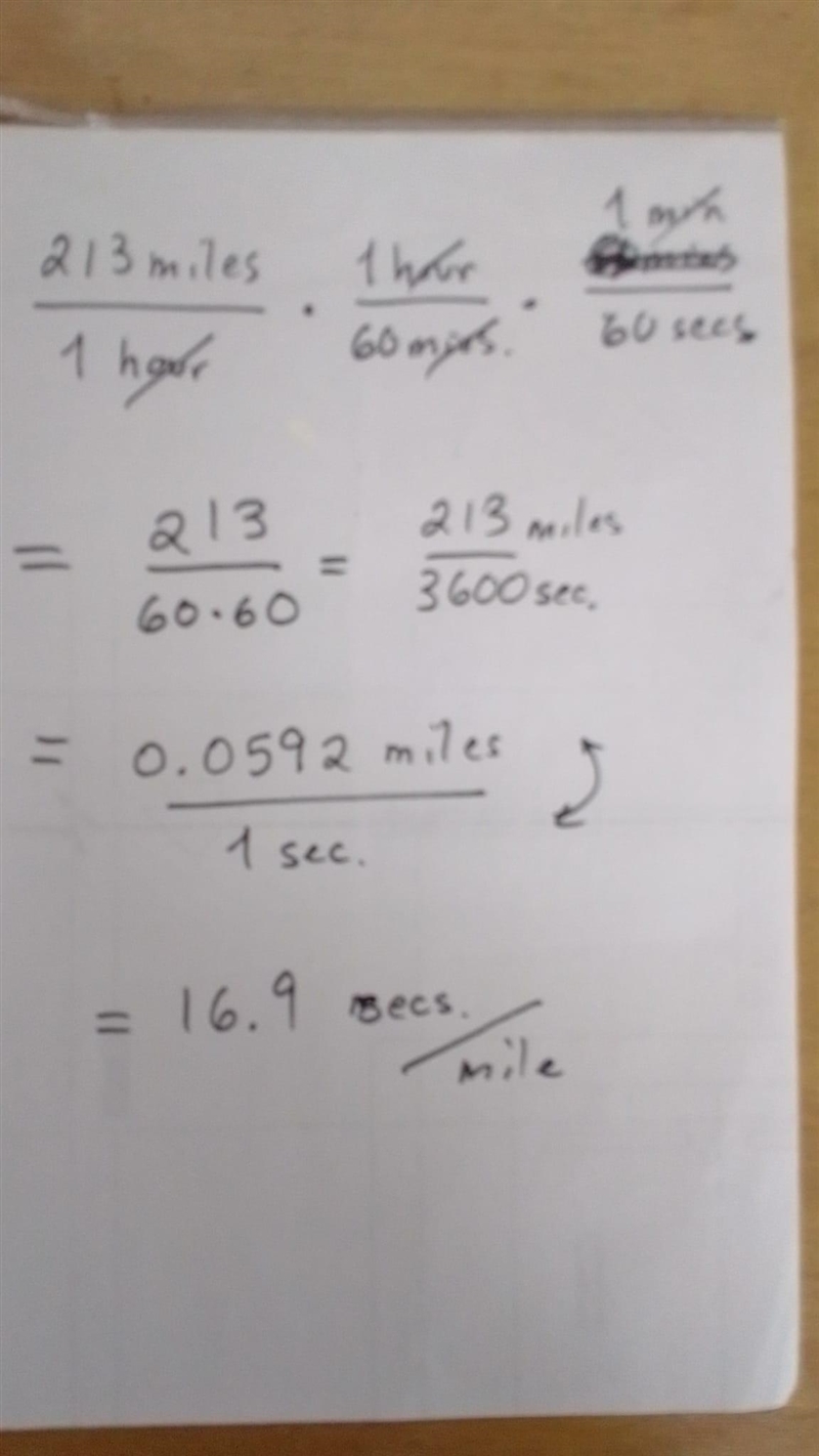 A plane travels at a speed of 213 miles per hour. Work out an estimate for the number-example-1