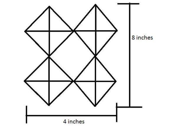 4 congruent kites and connected an inscribed within a rectangle. The rectangle is-example-1