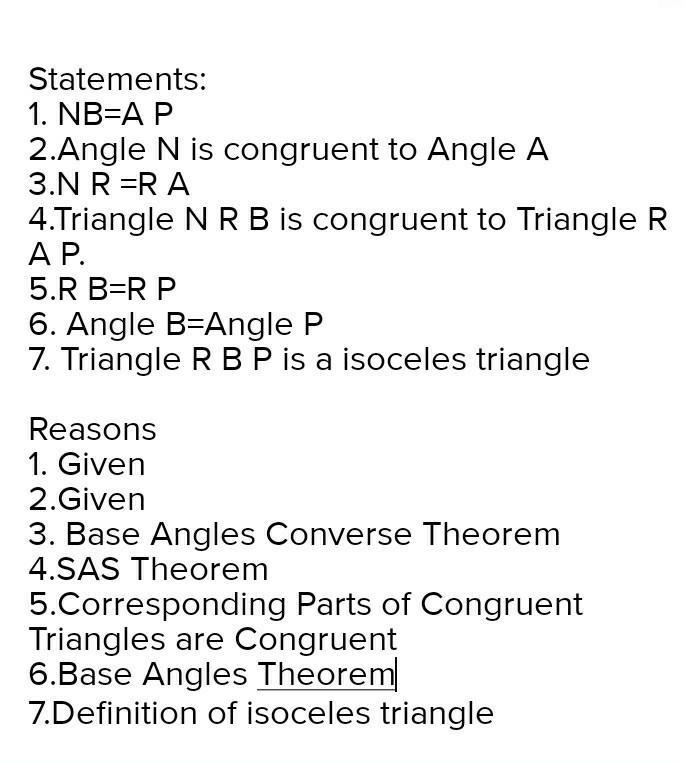 Complete the proof using paragraph or two-column, or flow. Please help me! Answer-example-1