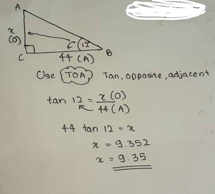 Find the length of AC-example-1