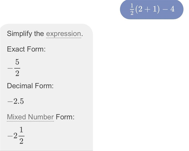 F(x) = x +1 and g(x) = {1/2x - 4. Which of the following is equal to g(f (2))? A. -2 B-example-1