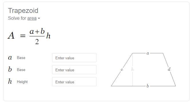 Calculate the area of the trapezoid. 38 ft 8.5 ft 19 ft-example-1