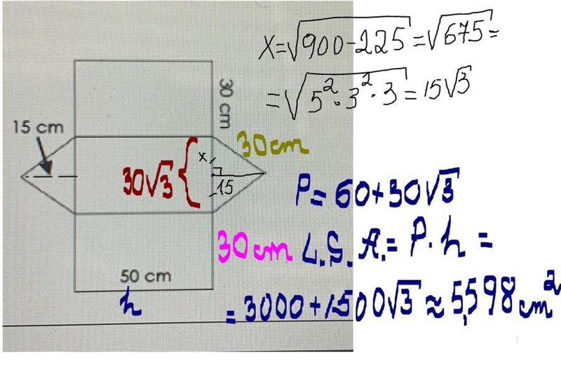 Find the lateral surface area.-example-1