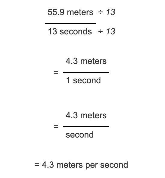 Find the unit rate. 55.9 meters in 13 seconds. Please help ASAP!-example-1