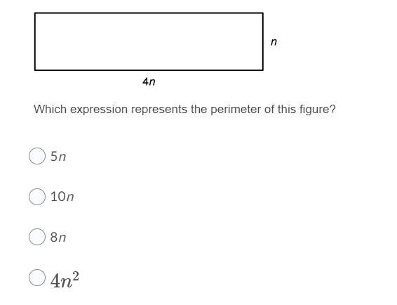 What expression represents the perimeter?-example-1