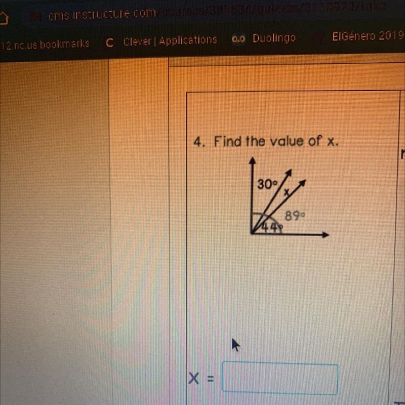 Find the missing angle measure 130-example-1