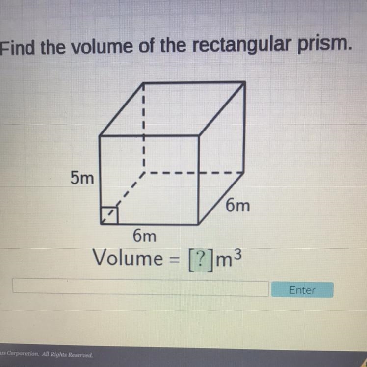 Help Please Now!!! Find the volume Of The Rectangle Prism-example-1