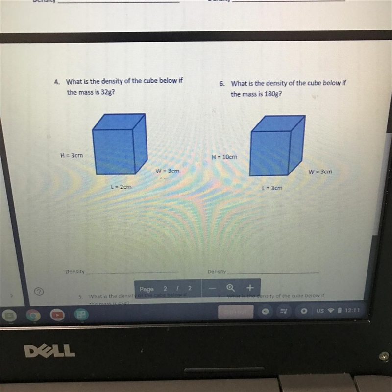 What is the Density-example-1