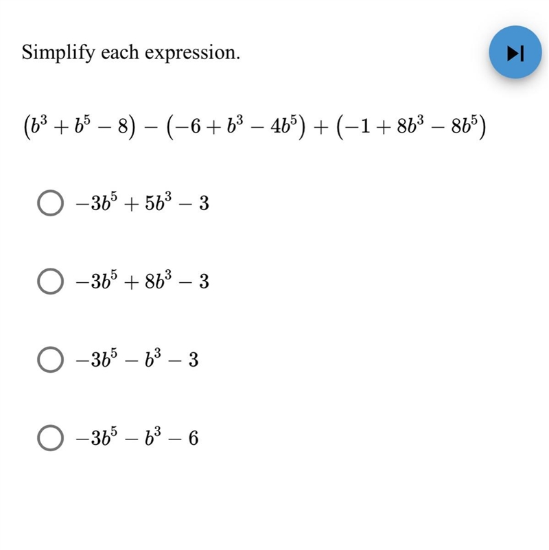 Adding and subtracting polynomials. help?-example-1