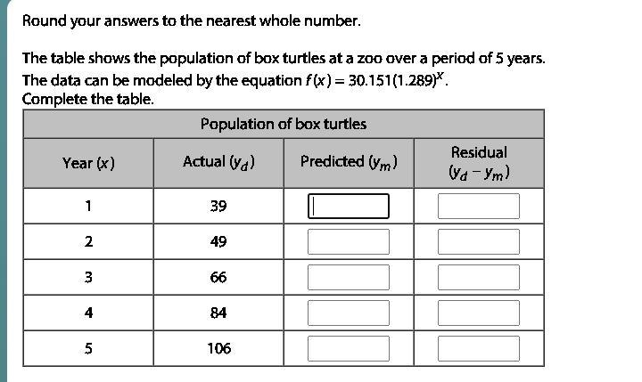 Can Someone Please Help With This Exponential Regression Question?-example-1