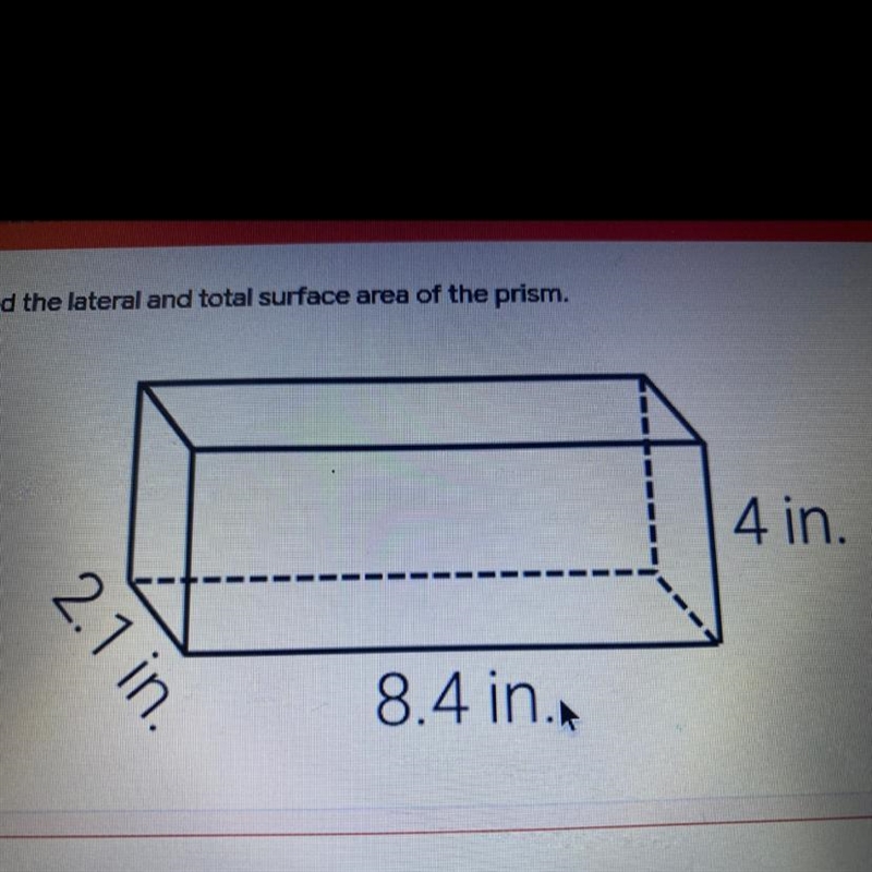 Pleasee help what’s the lateral surface area please help-example-1