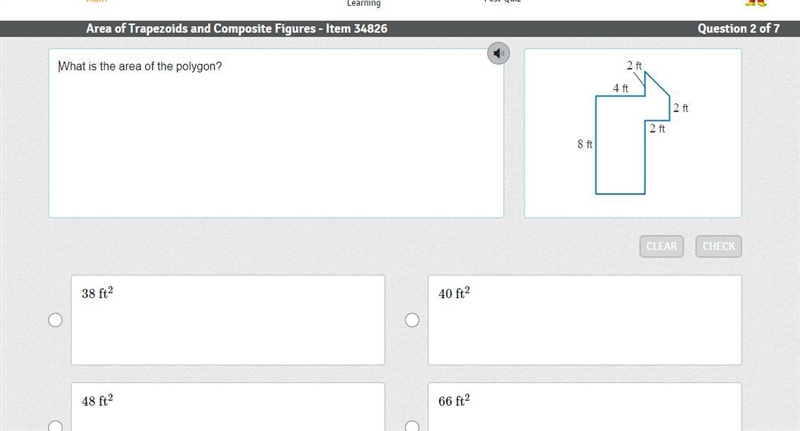 What is the area of the polygon?-example-1