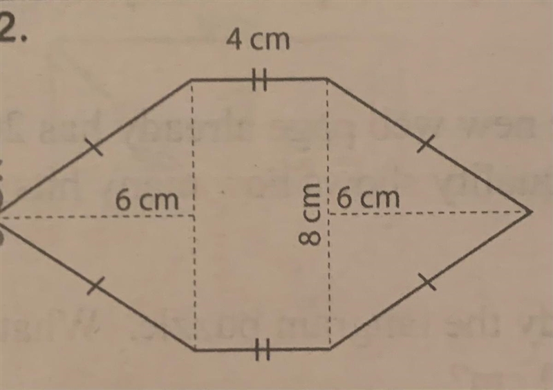 Find the area of the hexagon-example-1