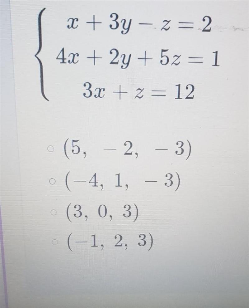 Systems of linear equations​-example-1