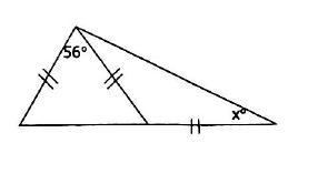 Which of the following is the correct value of x? A. 62 B. 31 C. 118 D. 56-example-1