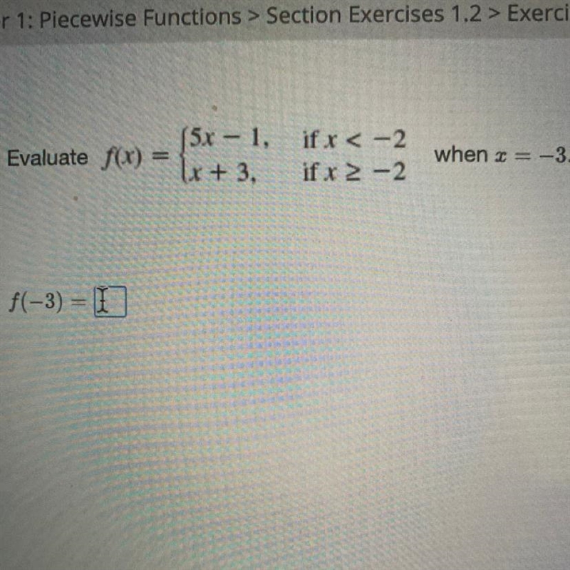 Evaluate the function-example-1