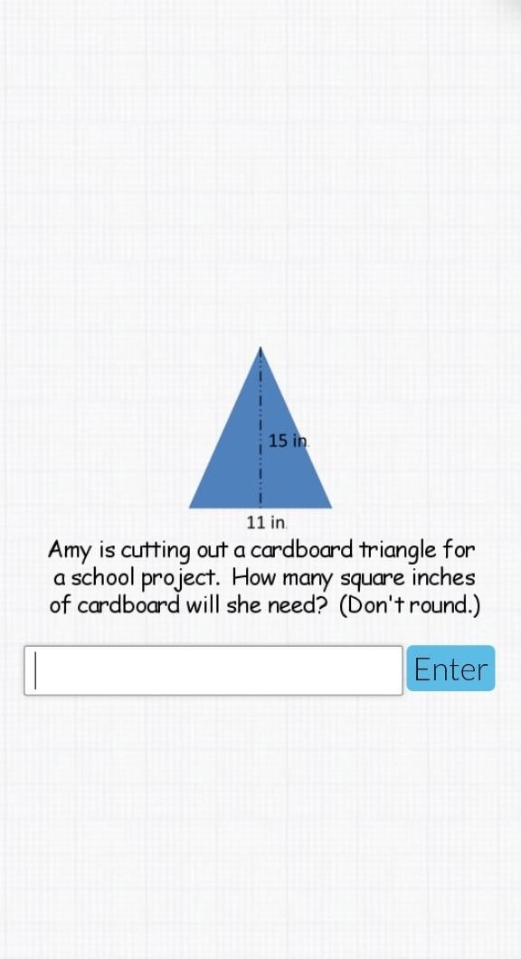 Find the area of the triangle​-example-1