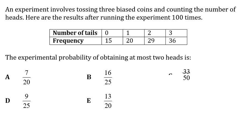 PLZ help me with simple probability I think!!!! Plz, tell me the answer with an explanation-example-1