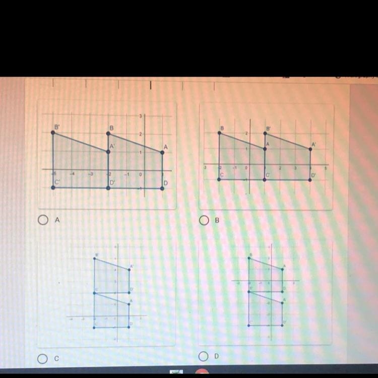 Which translation below translates the figure according to the rule (x,y) -> (x-example-1