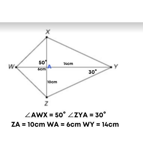 Can you help me calculate the angles from this kite in the attachment? AY =, XZ =,-example-1