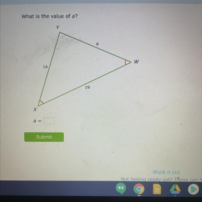 What is the value of a? a =-example-1