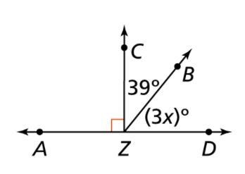 Find the value of x in the figure shown.-example-1