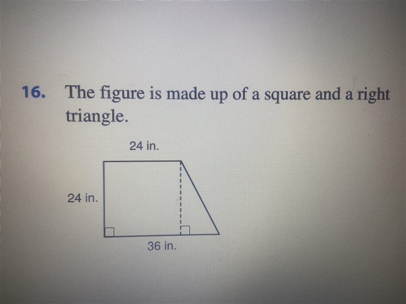 Find the area of the figure-example-1