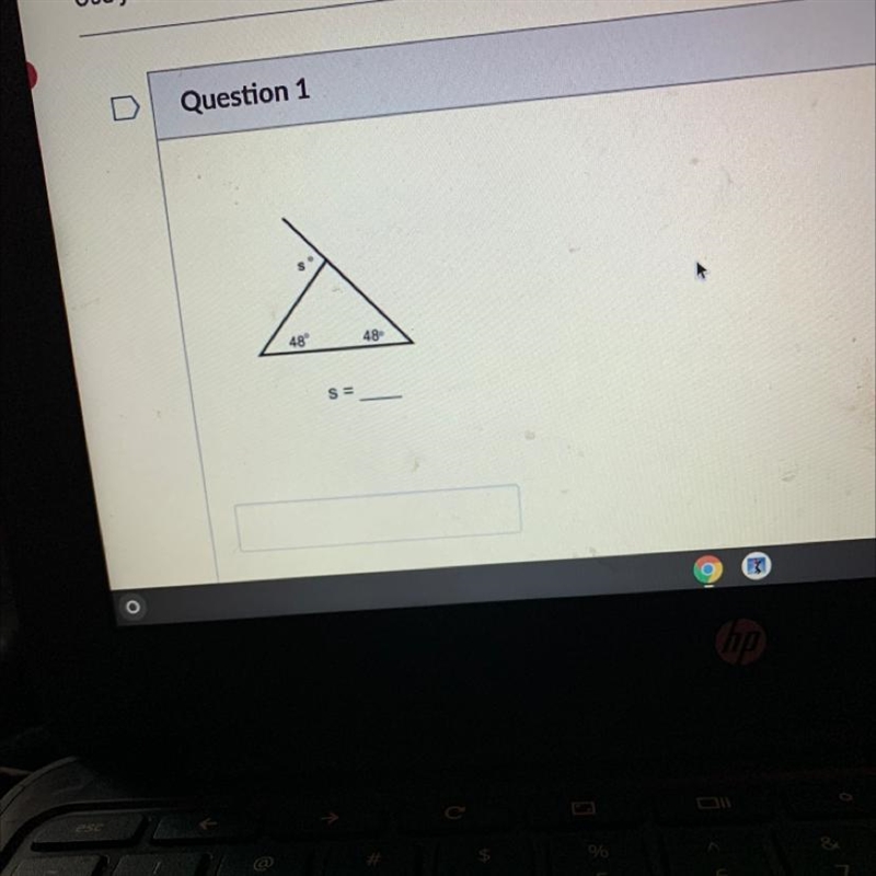 Solve for angle S ? Please help-example-1