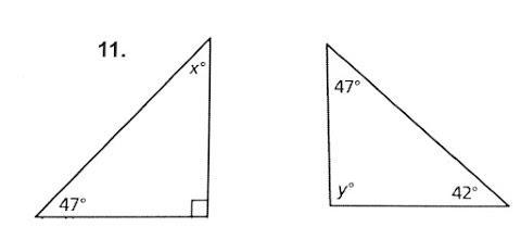 Tell whether the triangles are similar. Explain. *-example-1