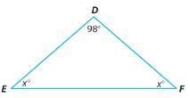 Find the missing angles m∠E= m∠F=-example-1