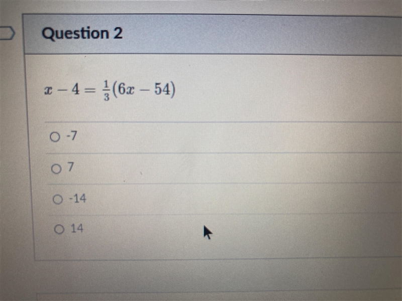 Solve for x. no explanation needed!-example-1