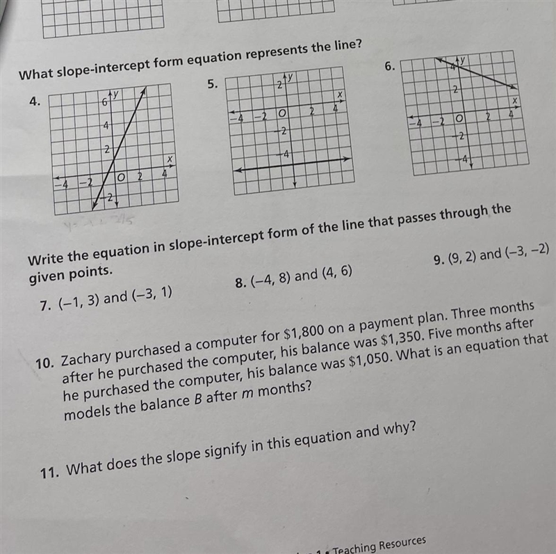 Does anyone know the answer to number 4?-example-1