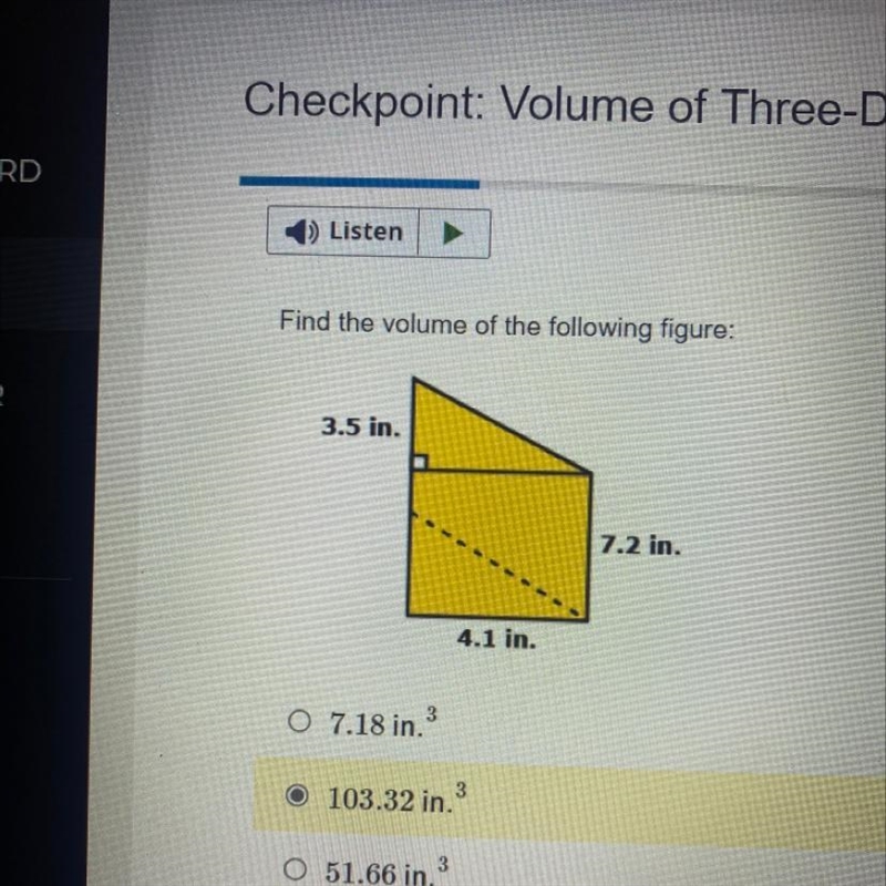 Find the volume of this figure:-example-1