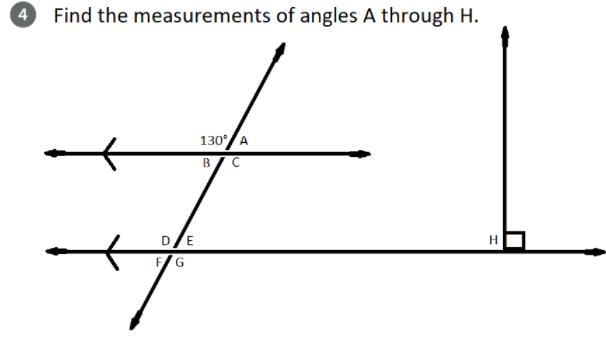 Tell me all the angles A through H-example-1