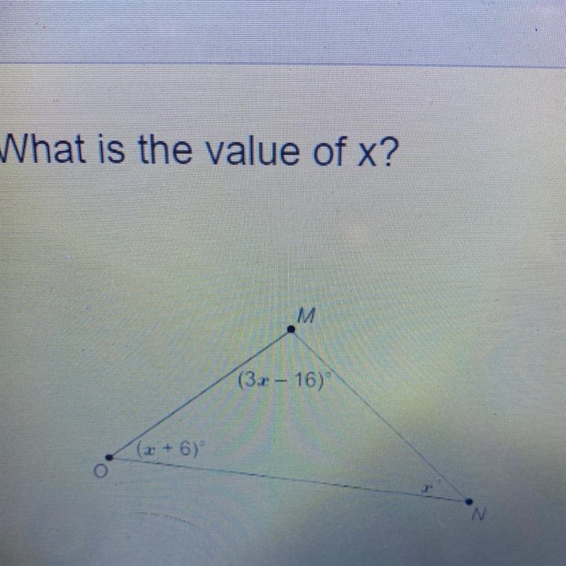 What is the value of x? (3.6 - 16) (a + 6) 0-example-1