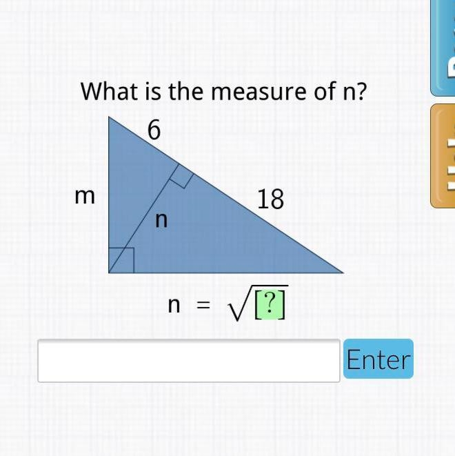 How to find the measure of n-example-1