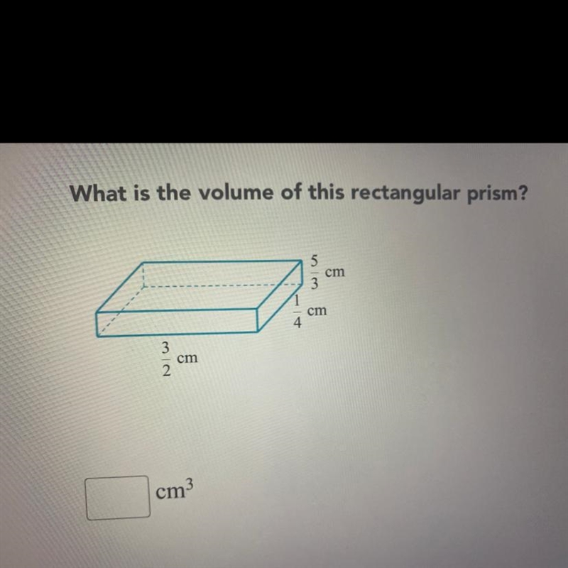 HELP PLEASE!!! What is the volume of this rectangular prism?-example-1