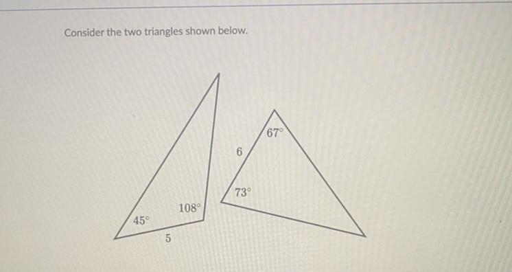 Are the two triangles congruent ? Please answer correctly !!!!!!!!!!!!! Will mark-example-1