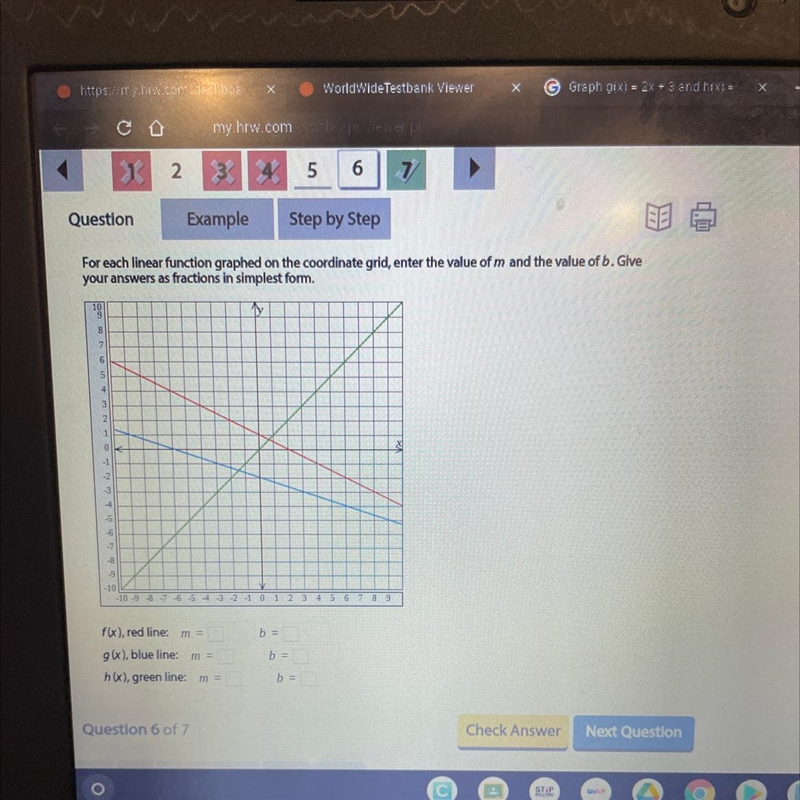 What are the fractions simplest form-example-1