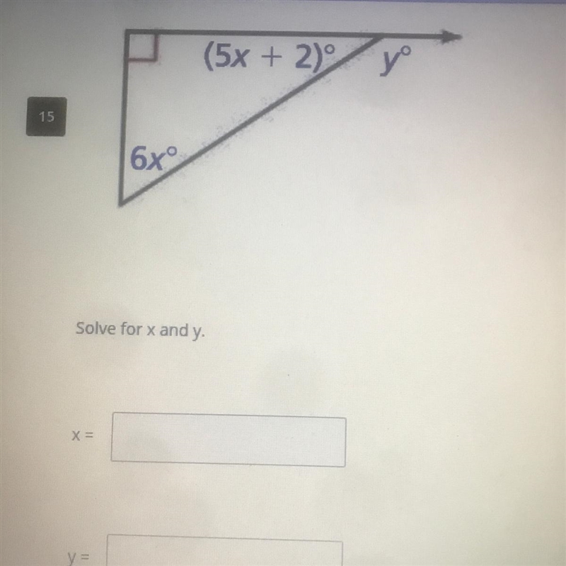 How do i solve for x and y?-example-1