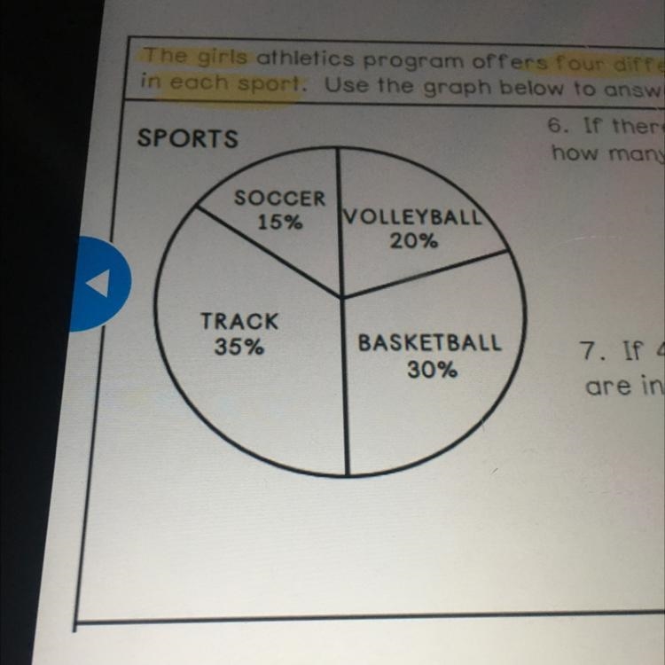 If there are 180 students in the girls athletics program, then how many students participated-example-1