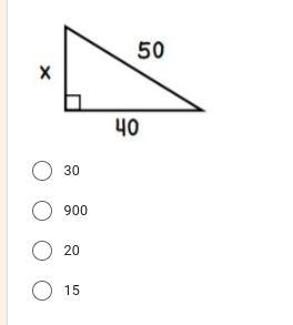 Find the missing length of the triangle. If necessary, round your answer to the nearest-example-1