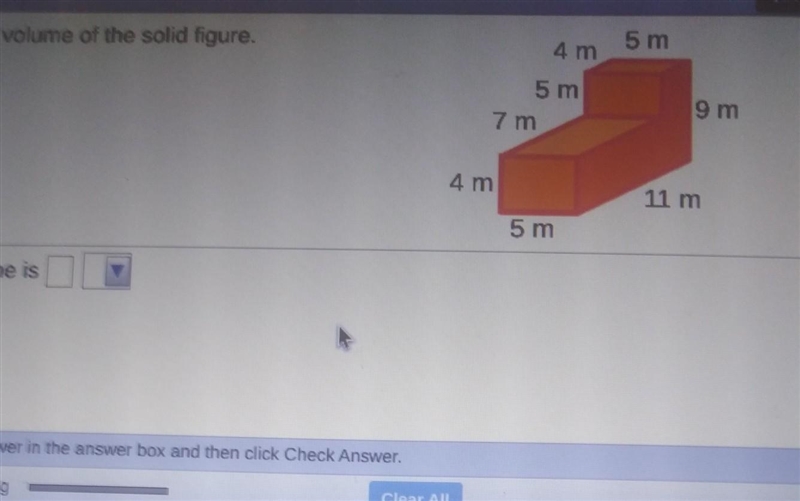 Find the volume of the solid figure​-example-1