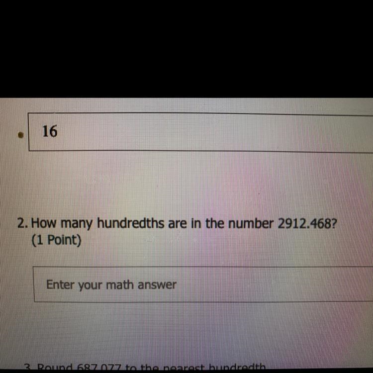 How many hundredths are in the number 2912.468-example-1