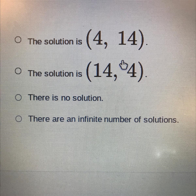 Solve. Sy= 2x - 6 4x – 2y = 14 Use the substitution method-example-1