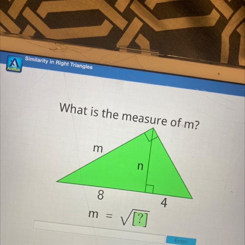 What is the measure of m-example-1