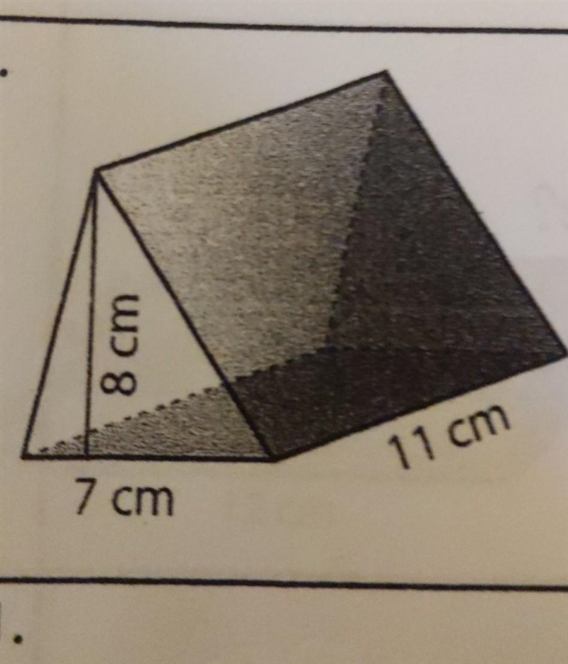 What is the volume of the triangular prism​-example-1