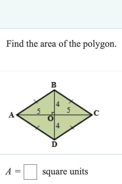 Find the area of the shaded polygons-example-1